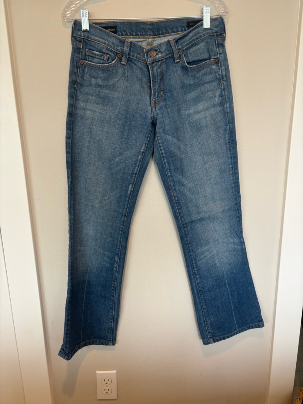 Citizens Of Humanity Medium Blue Bootcut Jeans 204